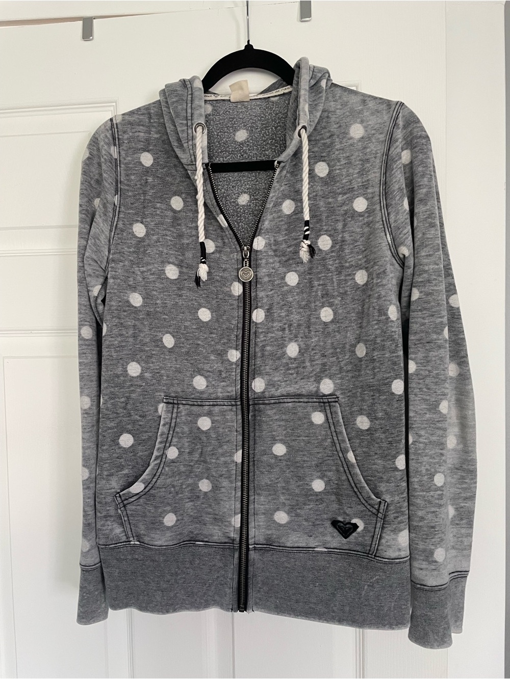 Roxy Heather Gray Hoodie